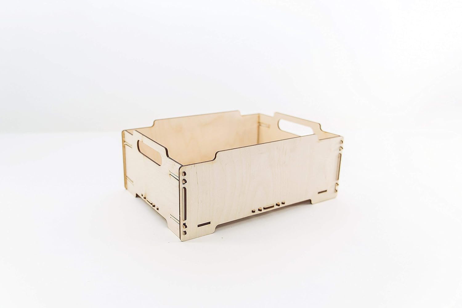 wooden crate toy storage