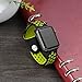 Apple Watch Series 2 Nike Sport Band, UMTELE Soft Silicone Replacement Strap with Ventilation Holes for Apple Watch Nike Plus Black/Volt 42mm