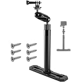 Kayak Camera Mount Compatible with GoPro and 1/4" Threaded Cameras | Adjustable Extension Pole with 360&deg; Ball Head, Composite Materials, Fits 1/4 Thread Cameras for Kayaking and Outdoor Filming