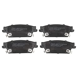 TRQ Rear Brake Pads Ceramic Compatible with