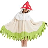 AMAMHAHAVA Mothman Costume Cape, Spooky Mysterious Halloween Cosplay Costume for Adults