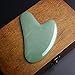 Rosenice Aventurine Massaging Scraping Massage Tools Natural Stone Board guasha Stone for SPA Acupuncture