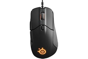 SteelSeries Rival 310 - Optical Gaming Mouse - RGB Illumination - 6 Buttons - Rubber Sides - On-Board Memory - Black