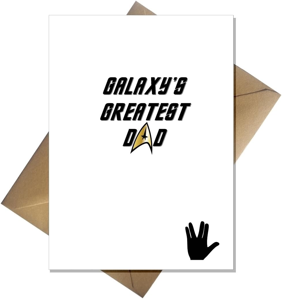 star trek father's day card