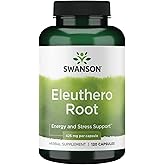 Swanson Eleuthero Root 425 Milligrams 120 Capsules