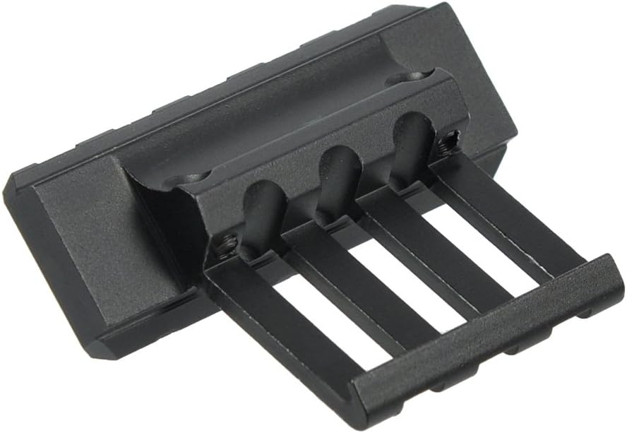 WOLTIS 45 Degree Offset Rail Mount Picatinny Low Profile Adapter Mount Laser Light Rail Attachment Red Dot Optic Iron Sight Mount fit keltec sub 2000 : Sports & Outdoors