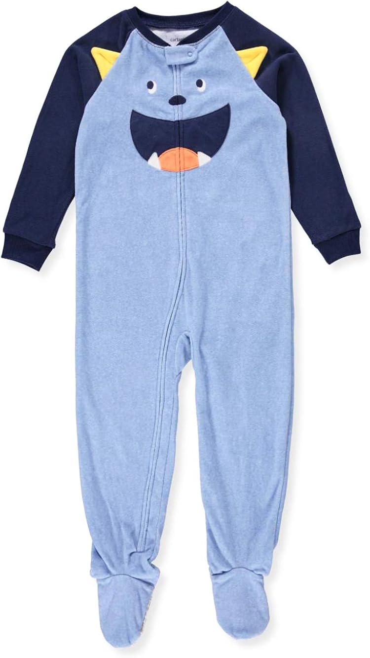 baby boy fleece pajamas