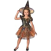 Rubies Elegant Witch Costume for Kids, Girl's Medium