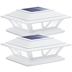 SIEDiNLAR Solar Post Lights Outdoor 2 Modes LED