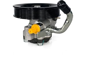Chefull 21-667 21-5253 Power Steering Pump with Pulley Fits for Hyundai Santa Fe 2001 2002 2003 2004 2005 2006, Kia Optima Magentis 2001-2006, Hyundai Sonata 2002-2005 V6 2.5L 2.7L, Power Assist Pump