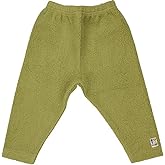 Zutano Moss Green Fleece Leggings, Unisex Baby, 0-6 Months