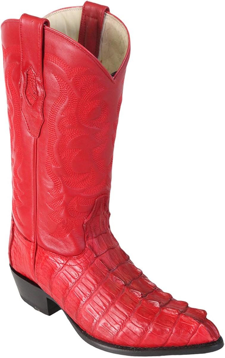 red skin boots