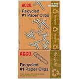 Amazon.com : ACCO KLIX Classic Metal Paper Fasteners, 30 Sheet Capacity ...