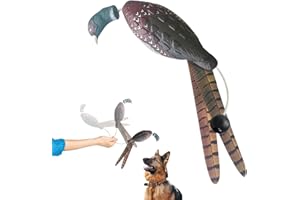 Dog Training Simulated Turkey Dummys Launcher | Training Dogs to Retrieve Poultry Fake Turkey Doggy Toy,Bite Resistant Pet To