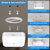 Toowell 10000mAh Rechargeable Motion Sensor Ceiling Light view 6