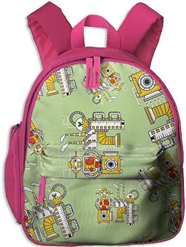 Robot Cartoon Funny (1) Boy Multifunction Student Backpacks Oxford School Bags Print SchoolBags For Sport Gym Outdoor