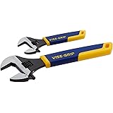 IRWIN VISE-GRIP Tools Adjustable Wrench Set, 2-Piece (6 Inch and 10 Inch) (2078700)