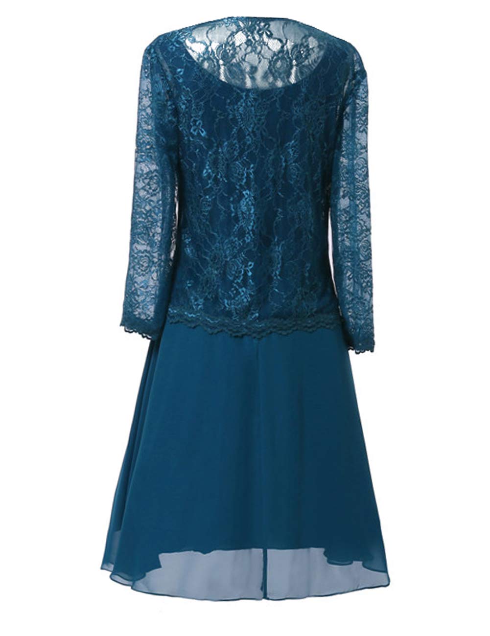 Mother of The Bride Dresses Knee Length Plus Size Wedding Guest Dresses