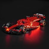 LocoLee Light kit Compatible with Lego 77242 Ferrari SF-24 F1 Race Car - No Model Only Light, LED Lighting Accessories Compatible with Lego Ferrari SF-24 77242
