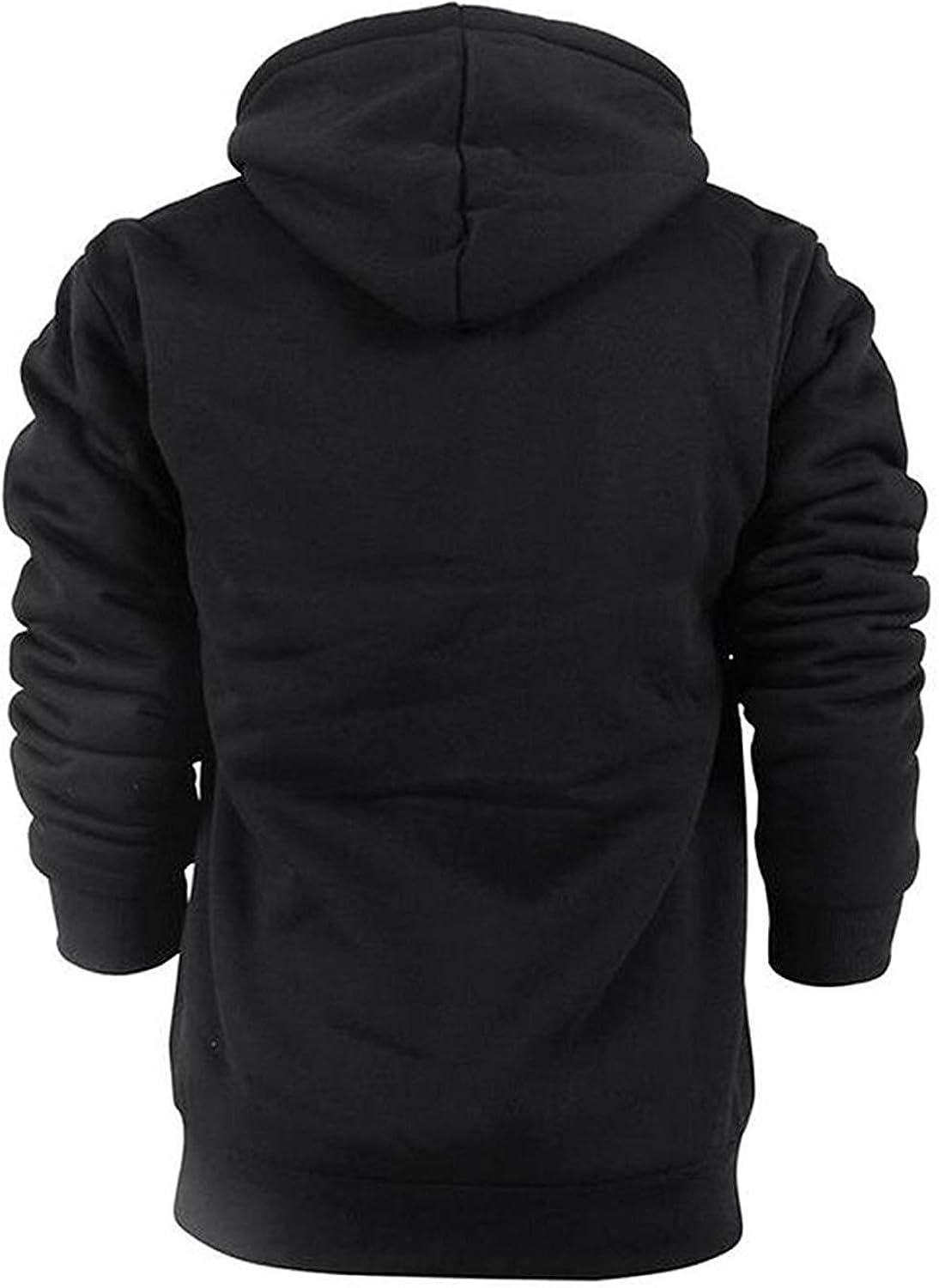 GEEK LIGHTING Hoodies for Men Heavyweight Fleece Sweatshirt - Full Zip Up Thick Sherpa Lined at  Men’s Clothing store