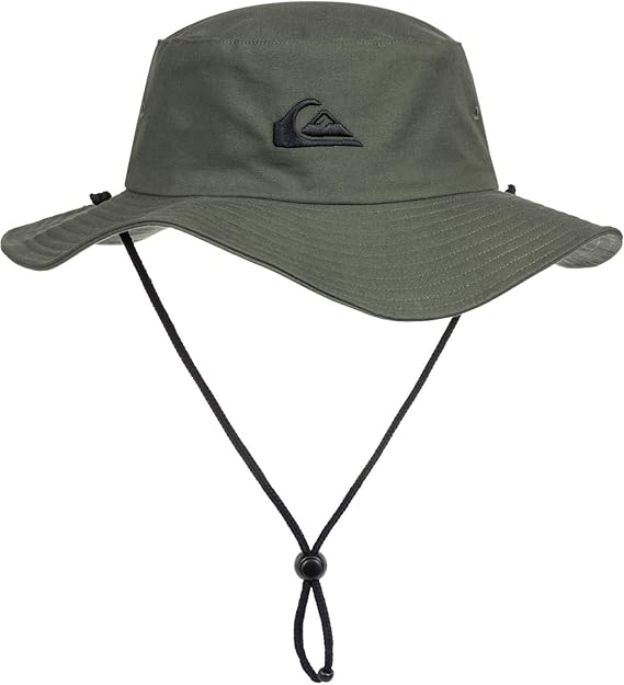Quiksilver Bushmaster Sun Protection Floppy Visor Bucket Hat Amazon