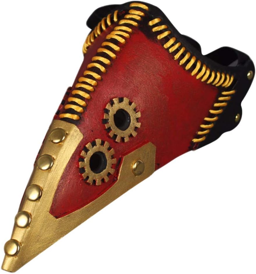 FangjunxianSTBoku no Hero Overhaul Kai Chisaki Mask Halloween Cosplay Props Red