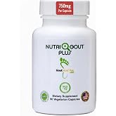 Gout and You NutriGout Plus Uric Acid Support, 750 mg, 60 Capsules
