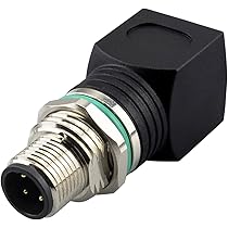 Lonlonty M12 to RJ45 Cat6 Industrial Ethernet Cable