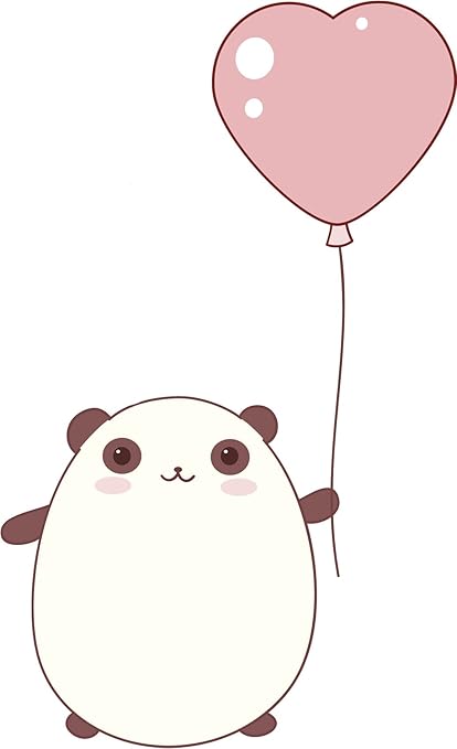 Amazon Com Adorable Cute Kawaii Silly Valentine Panda Bear