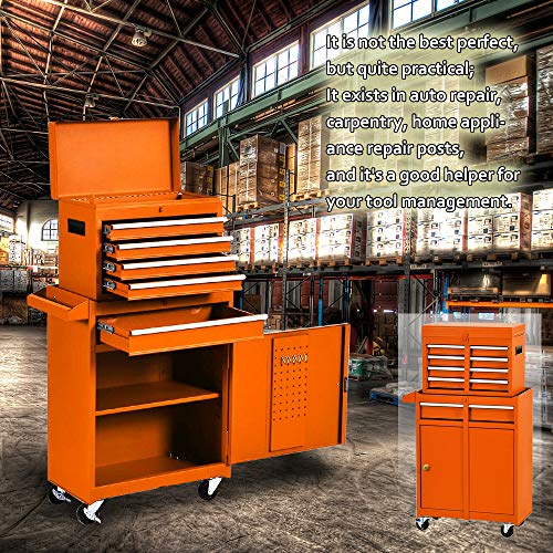 Big Tool Chest,Rolling Tool Chest,Tool Chest with Wheels and Drawers