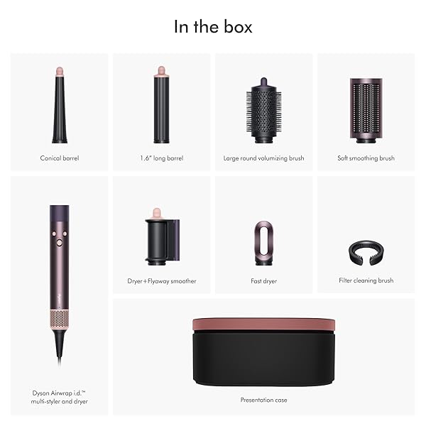 DYSON LIMITED EDITION AIRWRAP I.D.™ MULTI-STYLER AND DRYER STRAIGHT+WAVY IN JASPER PLUM
