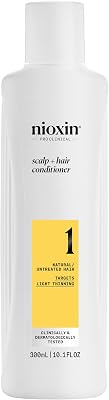 Sistema 1 Scalp + Hair Conditioner - Balsamo Fortificante per Capelli Naturali con Assottigliamento Lieve - Arricchito con Niacinamide (300ml)