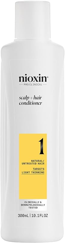 Sistema 1 Scalp + Hair Conditioner - Balsamo Fortificante per Capelli Naturali con Assottigliamento Lieve - Arricchito con Niacinamide (300ml)