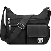VOLGANIK ROCK Crossbody Bags for Women RFID Lightweight Travel Shoulder Bag Waterproof Nylon purses and handbags Pocketbook