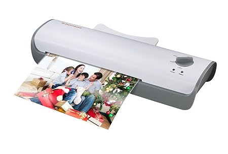 Bonsaii L407-A A4 Document Photo Thermal Laminator, Quick 3 mins Warm-up, Laminates Items up to 9 Inches Wide, High Laminating Speed, Jam-Release Switch