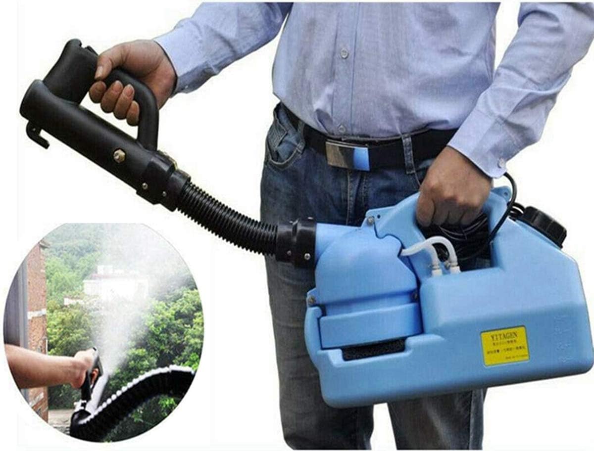 WFTD Electric ULV Sprayer NEW Intelligent ULV Ultra Low Capacity Electric Fogger 7L Suitable for Indoor And Outdoor Public Places Disinfection