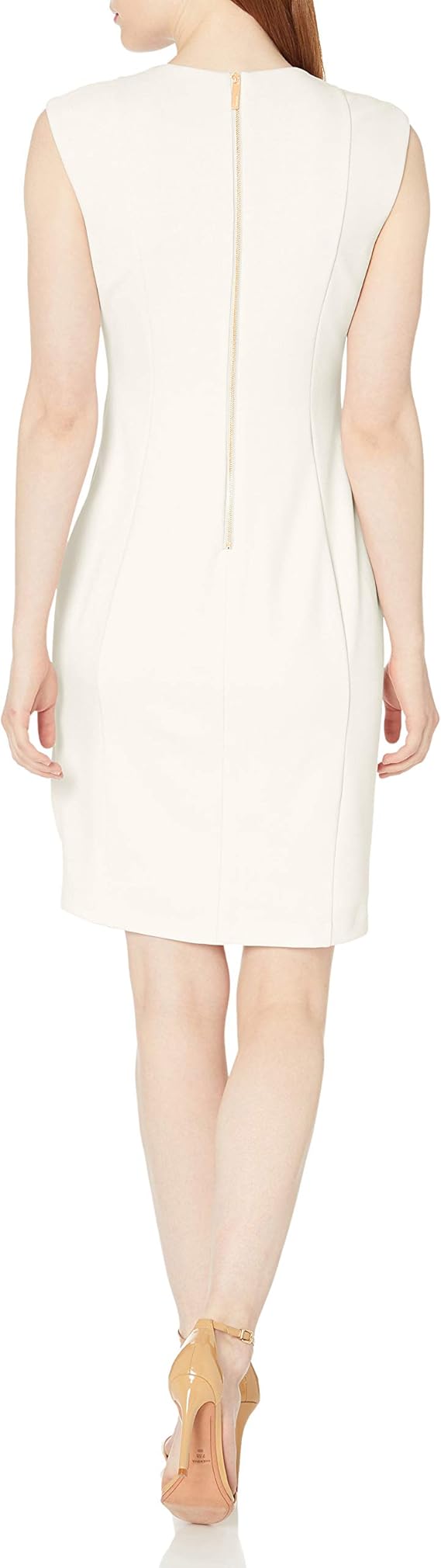 Calvin Klein 卡尔文克莱因 CK 女式无袖连衣裙 4码2.1折.45 海淘转运到手约￥212