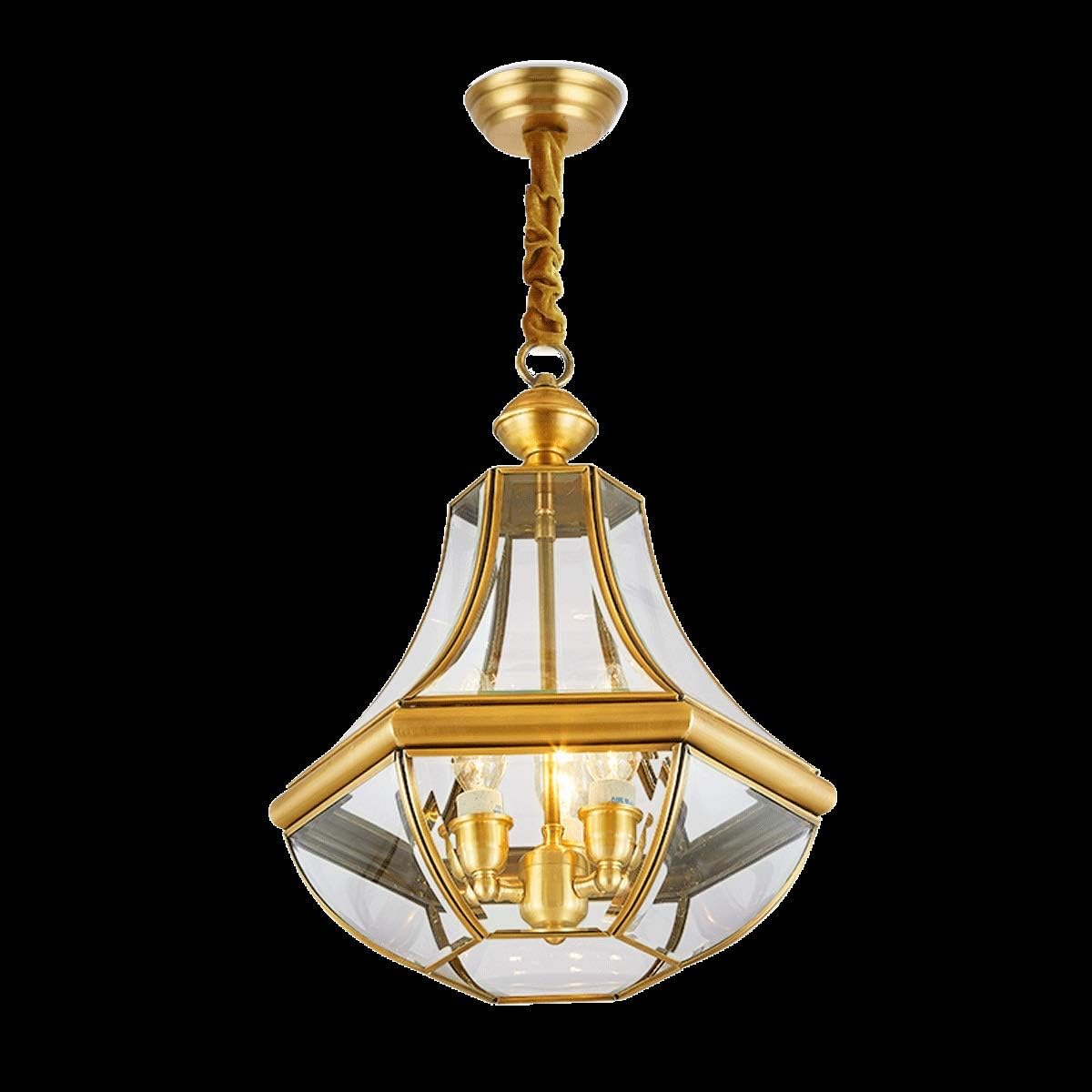 Baianju Copper Outdoor Chandeliers Waterproof Chandeliers Landscape Garden Lights Villa Lamps Stair Chandeliers Entrance Lights