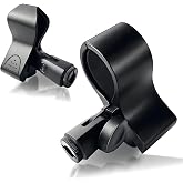 SLinBeiBy 2 Pack Microphone Clips, Durable and Adjustable Mic Clip for Stand, Compatible with Large Diameter Mics for Stage, Church, Studio