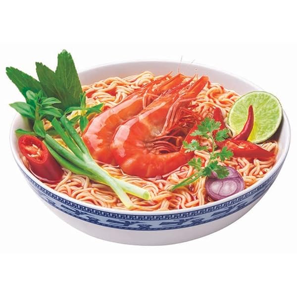 HAO HAO MI TOM CHUA CAY (HOT SOUR SHRIMP FLAVOR NOODLE) – 2.7OZ [PACK OF 30]