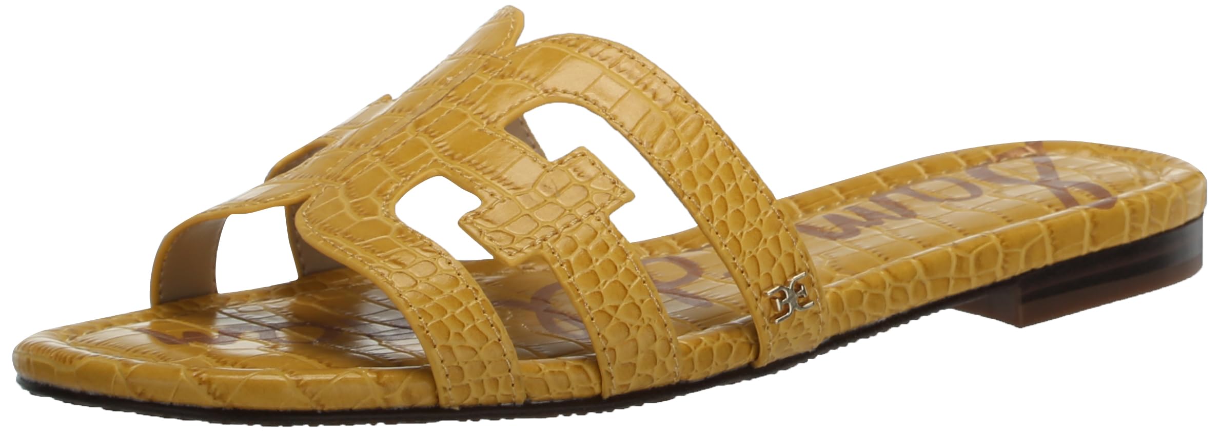 Sam Edelman Women’s Bay Flat Sandal Sunflower 9 Medium