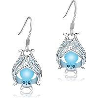 NEWEI Acrylic Halloween Pirate Skull Earrings – Drop Dangle Fashion Jewelry, Fun Gift For Women & Girls (Pirate Style)