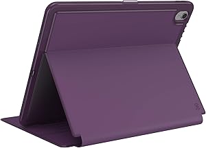 Speck Products Presidio PRO Folio 12.9-inch iPad Pro Case (2018), Argyle Purple/Eggplant Purple