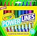Crayola 10-Count Powerlines Washable Markers w/Scents