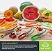 BEST WATERMELON SLICER As Seen On Tv, Melon Tongs Corer Server & Cake Cutter, Thickest Cutting Wire, Comfort Grip Handle, FREE Fun Star Shape Cutter & Bonus Ebook (Green and Red (2-Pack))
