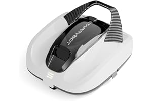 Starrybot Cordless Robotic Pool Cleaner, Portable Swimming Robotic Pool Vacuum Self-Parking Technology, Ideal for Above-Ground Pools,Pool up to 900 Sq.Ft
