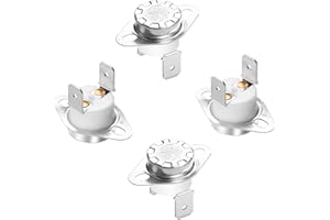 Aopin Thermal Control Switch KSD301 Normally Open NO 240 Degrees 250V 16A Thermostat Temperature Switch 4pcs