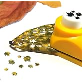 Yosoo Craft Hole Punch Shapes Set with 8pcs Paper Beautiful Paper Punch Cutter Tree Leaf Making DIY Craft Accessories Scrapbooking (Maple Leaf)