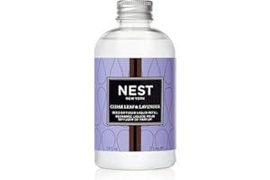 NEST New York Reed Diffuser Refill, Cedar Leaf & Lavender, 5 Fluid Ounces, 5.9 Fl Oz (Pack of 1)