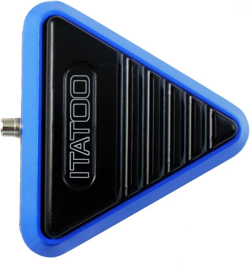 ITATOO TATTOO® Tattoo Foot Switch Triangle Tattoo Foot Pedal for Tattoo Machines without Connector Cord (N1007-32D)